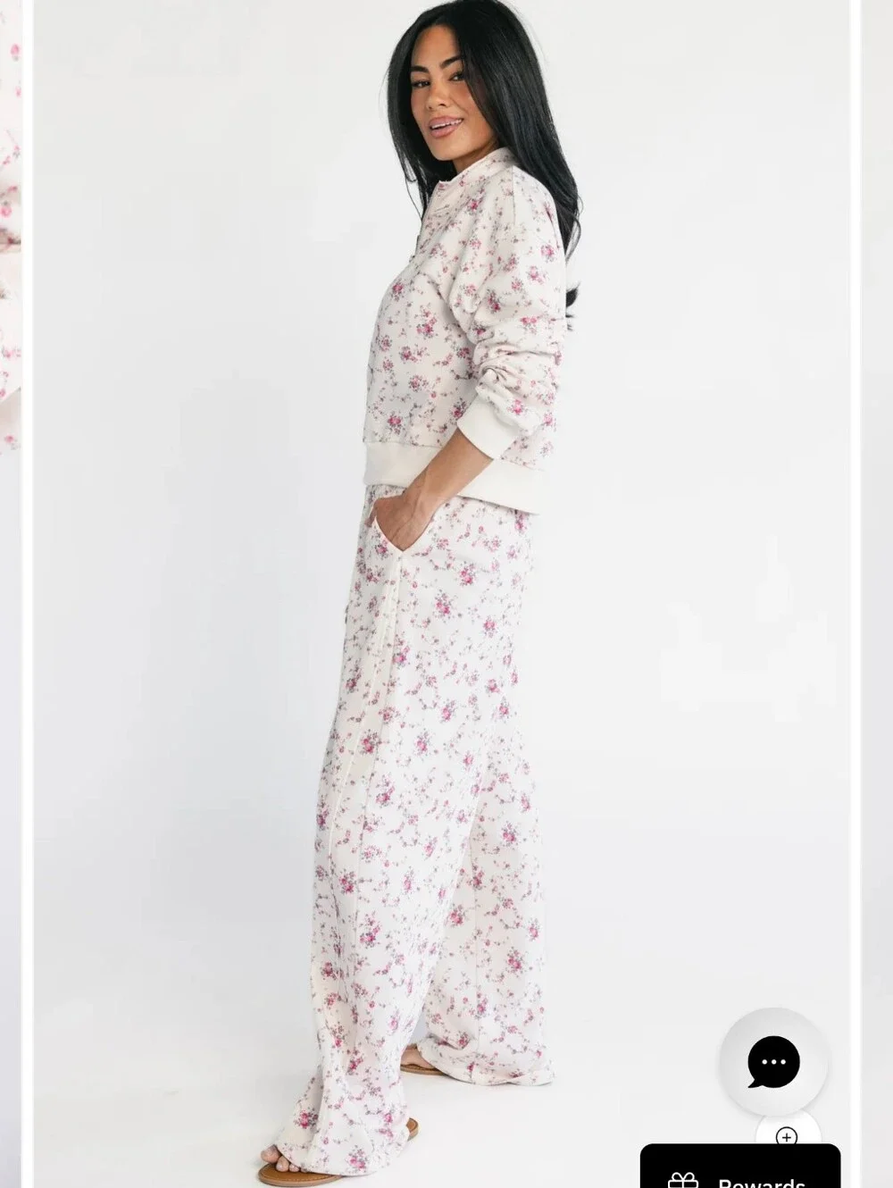 Baltic Born Allison Lounge Set Floral sz M